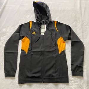 Women’s Adidas Mi aZ Hooded Warm Up Jacket XL New